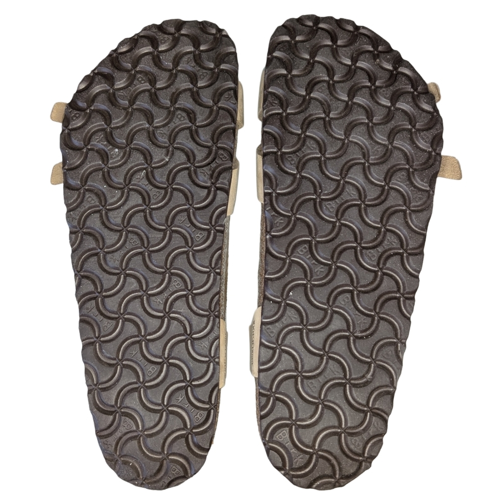 Birkenstock Nubuck Sandals Kumba Soft Footbed Beige EU 42 W 11-11.5 Wide - Picture 7 of 8